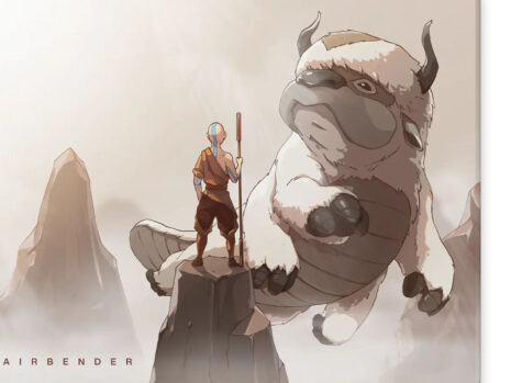 Avatar: The Last Airbender – Aang & Appa Mouse pad