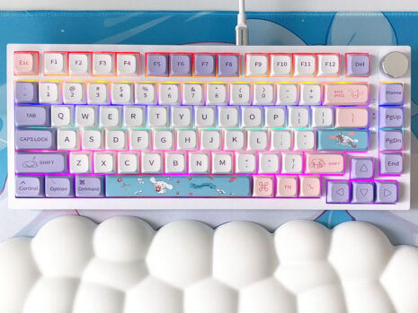 Sanrio Hello Kitty Cinnamoroll Keycaps – 147 XDA Dye Sub PBT Mechanical Keyboard Keycap Set