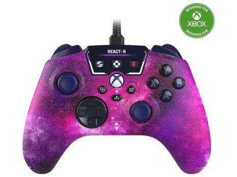 Turtle Beach React-R Wired Gaming Controller – Nebula