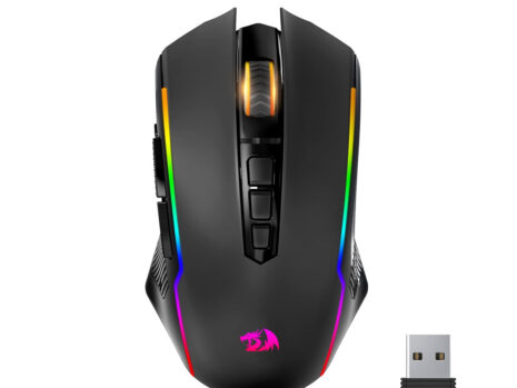 Redragon Wireless Gaming Mouse, 8000 DPI, RGB Lighting, Fire Button – Ultimate PC Gaming Mice