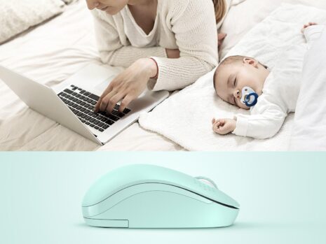 Seenda Wireless 2.4G Noiseless Mouse with USB Receiver