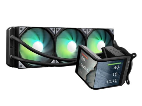 TRYX Panorama SE ARGB 360 – AIO with Rotatable 6.5” AMOLED Curved Screen & 3D Anamorphic Effect