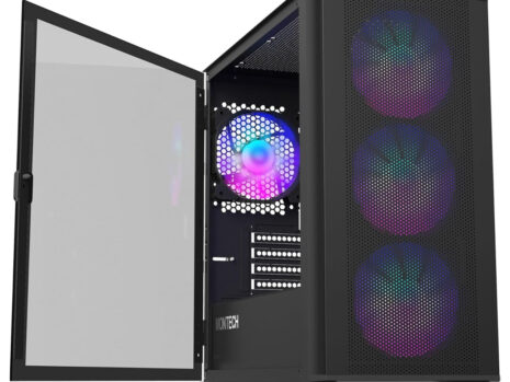 Montech AIR 100 ARGB Micro-ATX Tower: Four Pre-Installed ARGB Fans & Ultra-Minimalist Design