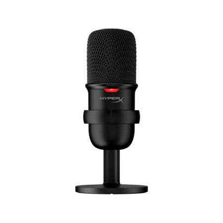 HyperX SoloCast USB Condenser Gaming Microphone with Tap-to-Mute for PC, PS4, PS5, and Mac