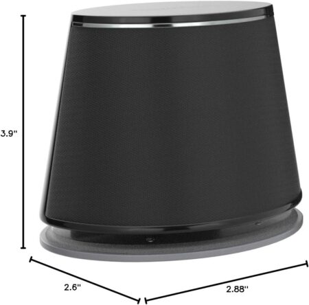 Amazon Basics USB-Powered Stereo 2.0 Speakers for PC/Laptop, 3.5mm Aux Input, Black
