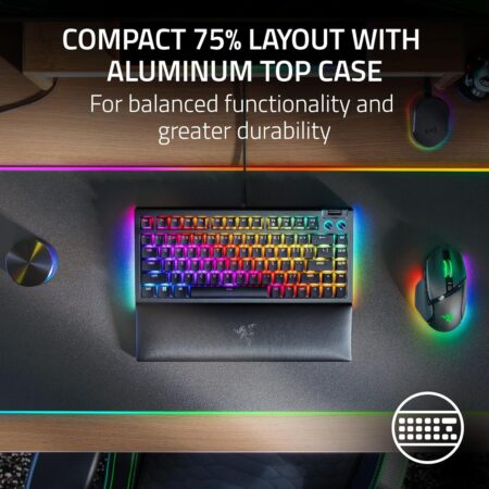 Razer BlackWidow V4 75% Mechanical Gaming Keyboard