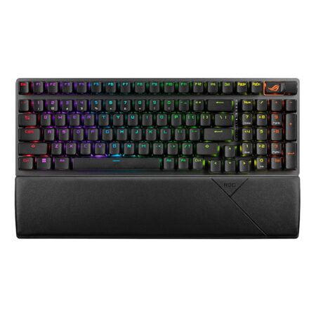 ASUS ROG Strix Scope II 96 Wireless Gaming Keyboard: Tri-Mode Connection & Dampening Foam