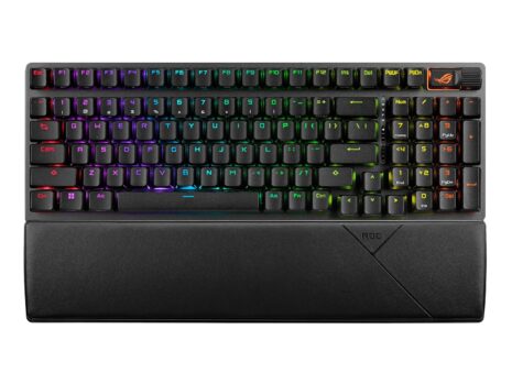 ASUS ROG Strix Scope II 96 Wireless Gaming Keyboard | PBT Keycaps, Tri-Mode Connection, Dampening Foam