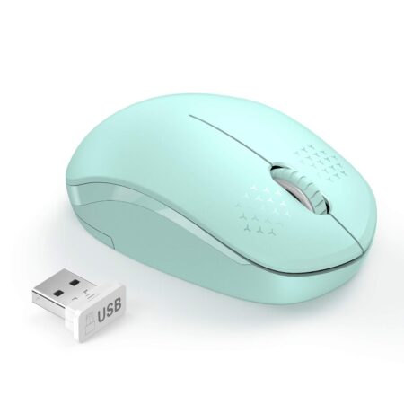 Seenda Wireless 2.4G Noiseless Mouse with USB Receiver - Portable PC Mouse