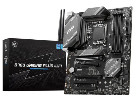 MSI B760 Gaming Plus WiFi Motherboard: Supports 12th/13th/14th Gen Intel Processors