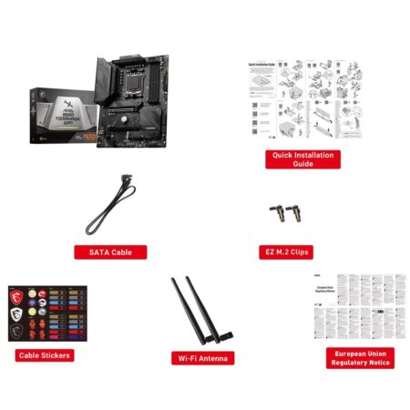 MSI MAG B650 Tomahawk WiFi Gaming Motherboard for AMD Ryzen 9000/8000/7000 Series