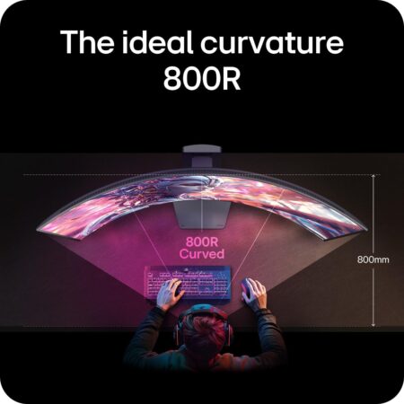 LG 45GX950A-B 45" 5K2K OLED Curved Gaming Monitor with Dual-Mode (5120 x 2160)