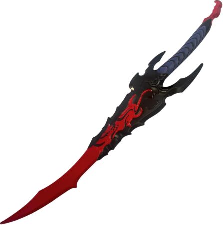 Solo Leveling 2-Piece Medieval Fantasy Kamish Wrath Foam Dagger Set for Cosplay and Collection