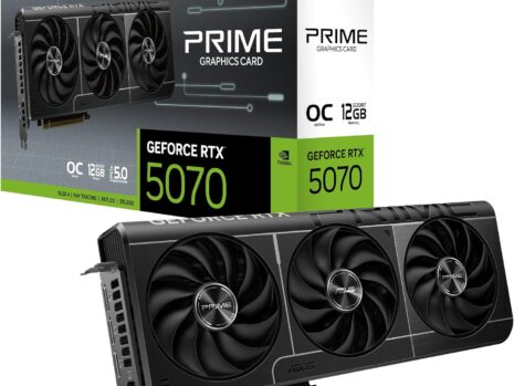 ASUS Prime GeForce RTX 5070 OC 12GB GDDR7 Graphics Card – SFF-Ready, PCIe 5.0