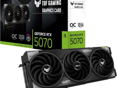 ASUS TUF Gaming GeForce RTX 5070 12GB GDDR7 OC Edition Graphics Card