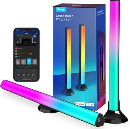 Govee RGBIC 15" Smart Light Bars for 45-70" TVs - WiFi Backlight Solution