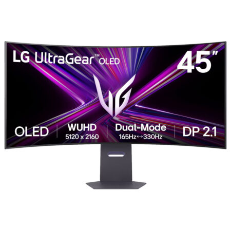 LG 45GX950A-B 45" 5K2K OLED Curved Gaming Monitor with Dual-Mode (5120 x 2160)