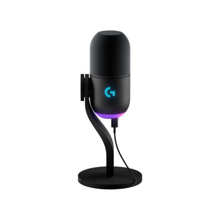 Logitech G Yeti GX RGB Gaming Microphone - Podcasting with LIGHTSYNC, Blue VO!CE, G HUB Control