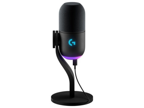 Logitech G Yeti GX RGB Gaming Microphone – Podcasting with LIGHTSYNC, Blue VO!CE, G HUB Control