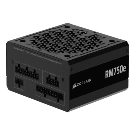 CORSAIR RM750e (2025) Fully Modular ATX Power Supply - 12V-2x6 Cable, Low Noise, PCIe & ATX 3.1