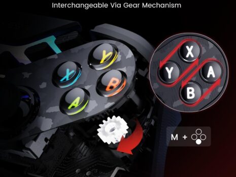 GameSir Tarantula Pro Wireless Controller with Charging Dock for Switch/PC/iOS/Android