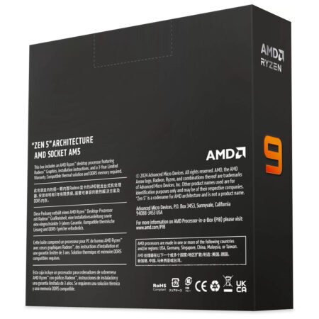 AMD Ryzen 9 9950X 16-Core, 32-Thread Unlocked Desktop Processor