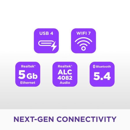 NZXT N9 X870E - ATX Motherboard for Ryzen 7000/8000/9000, DDR5, 4x M.2, 20+2+1 Power Stages