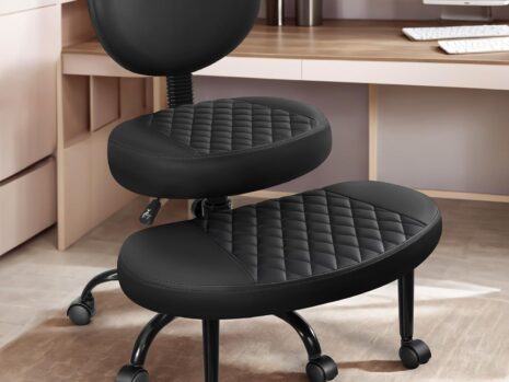 Ergonomic Cross-Legged Chair with Wheels – Kneeling Chair, Yoga Chair, ADHD Chair