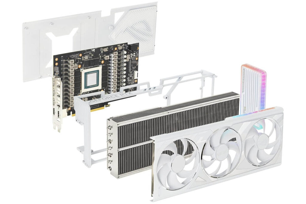 ASUS ROG Strix GeForce RTX 4090 White OC Edition