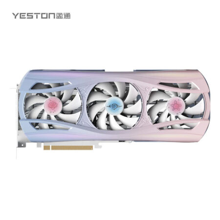 Yeston Sakura Atlantis RX 9070 XT 16GB GDDR6 256-bit 4nm Graphics Card
