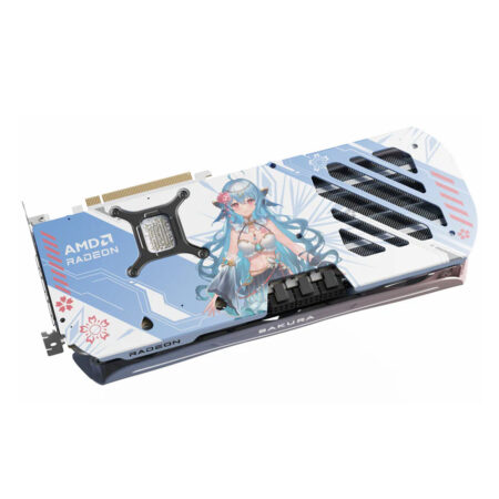 Yeston Sakura Atlantis RX 9070 XT 16GB GDDR6 256-bit 4nm Graphics Card
