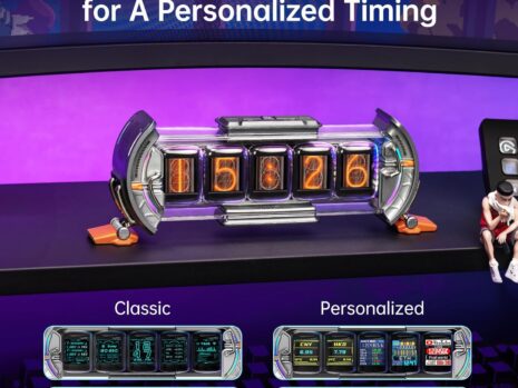 Divoom Times Gate: Cyberpunk Pixel Art Informative Display