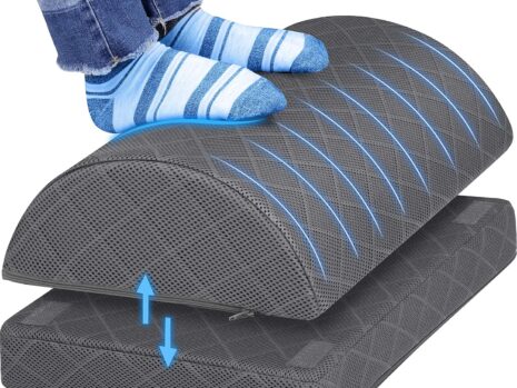 Ergonomic Foot Rest – Comfortable Under-Desk Support For Gaming & Work