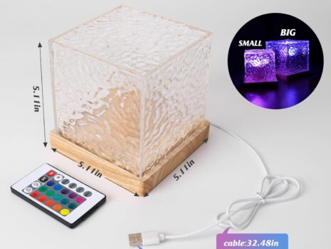 Ocean Wave Ceiling Projector – Color-Changing Aurora And Sunset LED Lamp