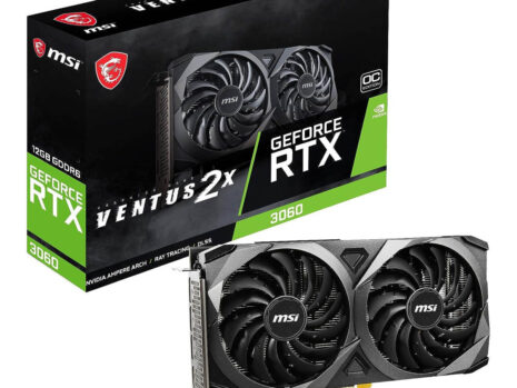 MSI GeForce RTX 3060 12GB 15Gbps Graphics Card