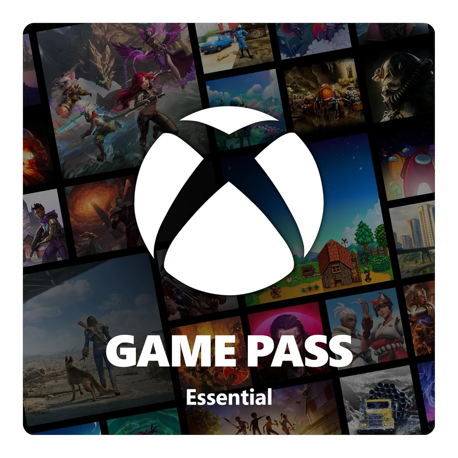Xbox Game Pass Essential - 6 Month Membership - Xbox, Windows, Cloud Gaming Devices