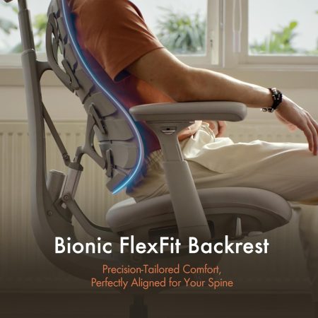 LiberNovo Ergonomic Gaming & Office Chair with Adaptive Lumbar Support