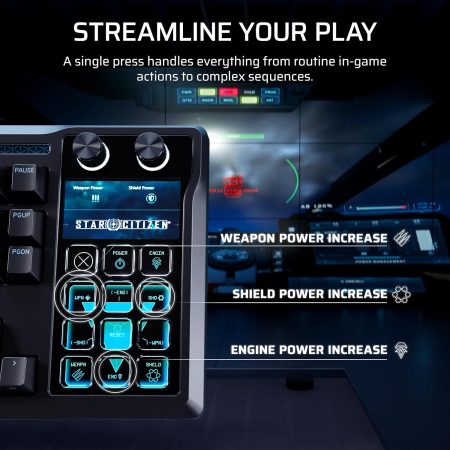 Corsair Galleon 100 SD Stream Deck - Integrated Mechanical Gaming Keyboard