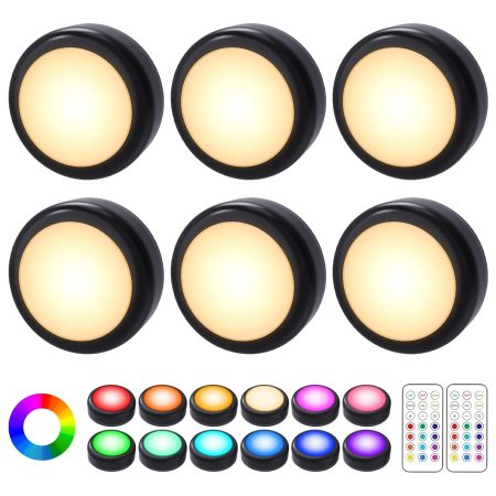 Cadrim RGB Lights for Gaming Shelves And Display Cabinets - 6 Pack