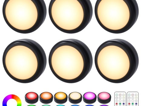 Cadrim RGB Lights for Gaming Shelves And Display Cabinets – 6 Pack
