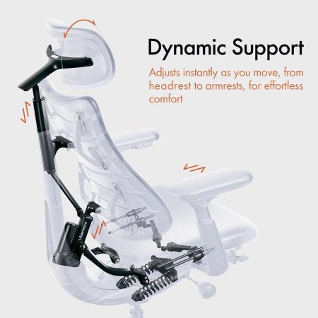 LiberNovo Ergonomic Gaming & Office Chair with Adaptive Lumbar Support